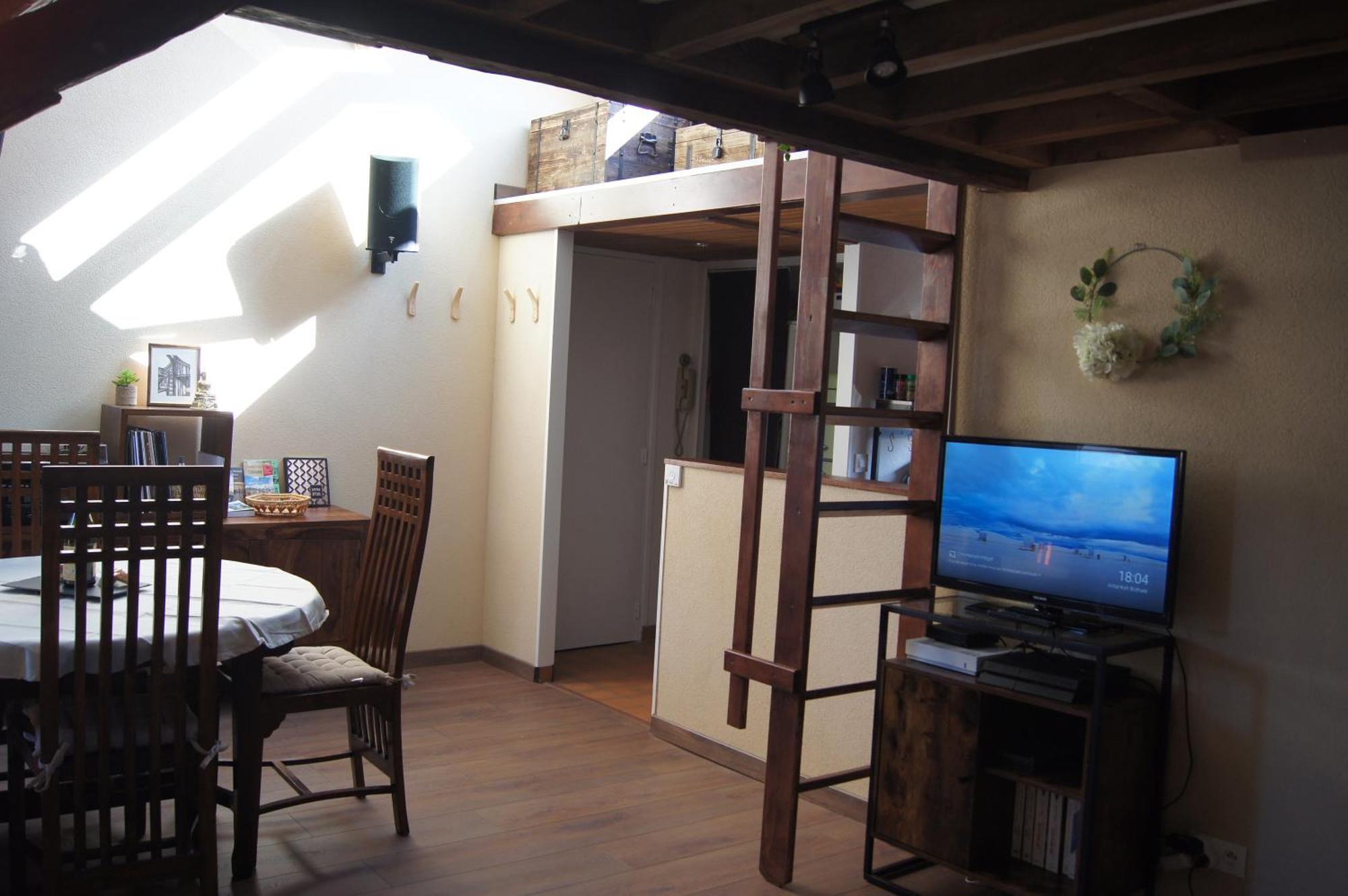 Le Perchoir De St-Antoine - Centre Historique D'Honfleur Avec Vue Sur Le Port, Netflix, Jeux, Vinyles Apartment Luaran gambar